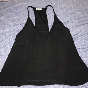 Free people black tank top